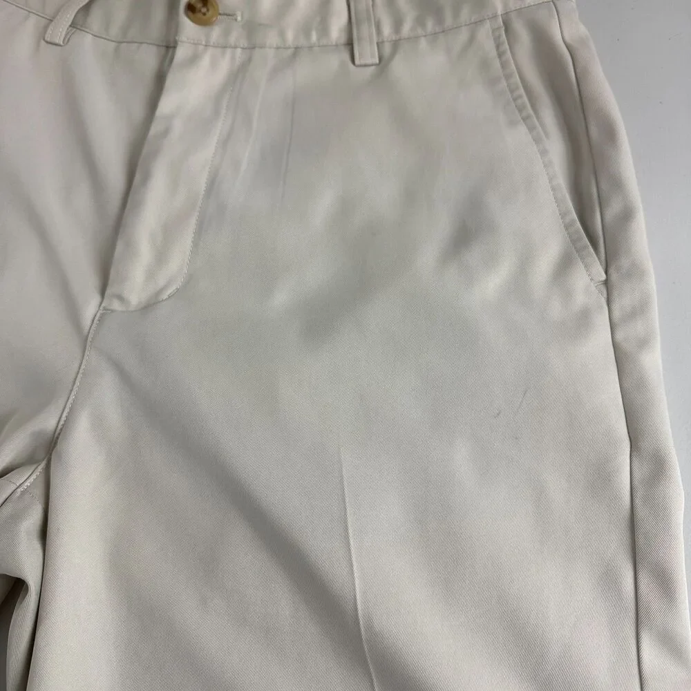 Vineyard Vines Links Shorts Men's 32 Beige Golf Chino Casual Shorts